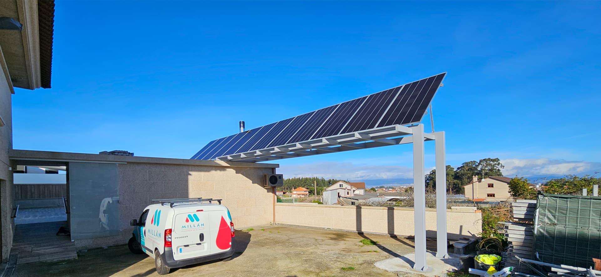 Instalación de paneles solares en Pontevedra